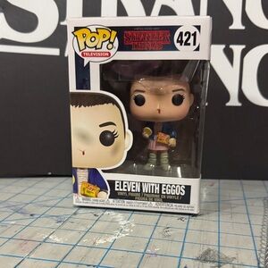 Funko Pop Stranger Things Eleven with Eggos Figure